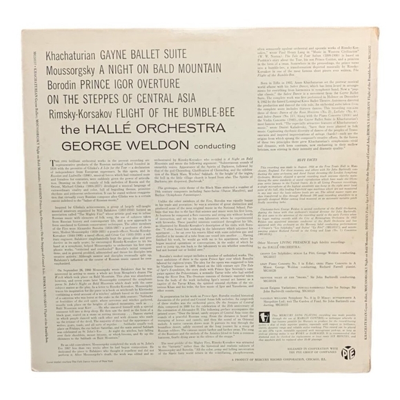 LP Aram Khatchaturian / Modest Mussorgsky - Gayne Ballet Suite Vinyl Record - Picture 2 of 2